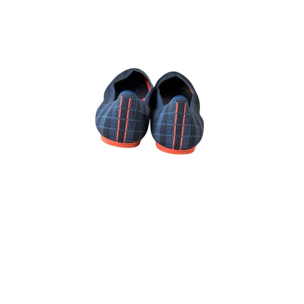 Rothy’s The Point Flats in Blue Glen Plaid - Picture 5 of 9